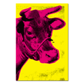 Cow by Andy Warhol Die-Cut Sticker