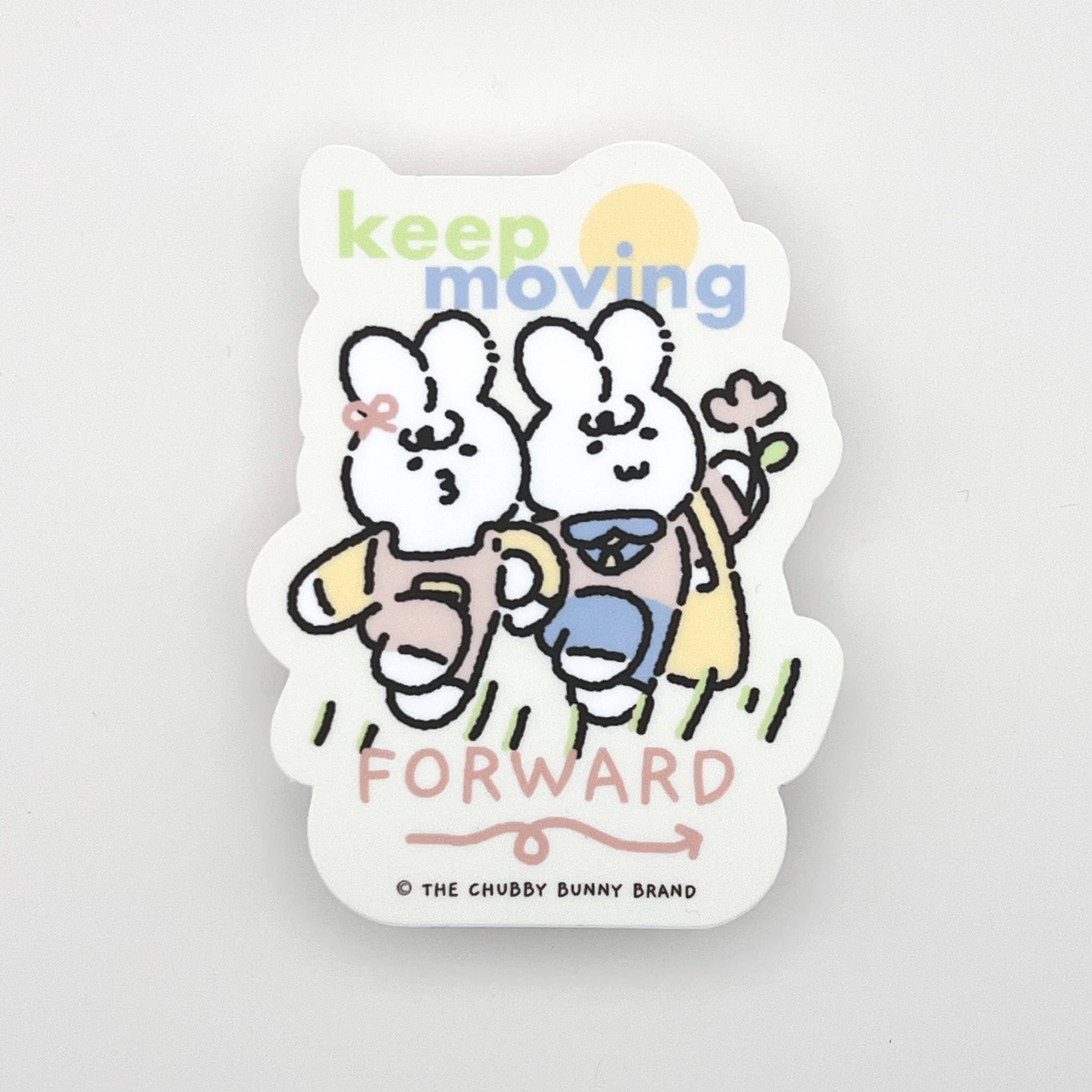 Keep Moving Forward - Vinyl Sticker