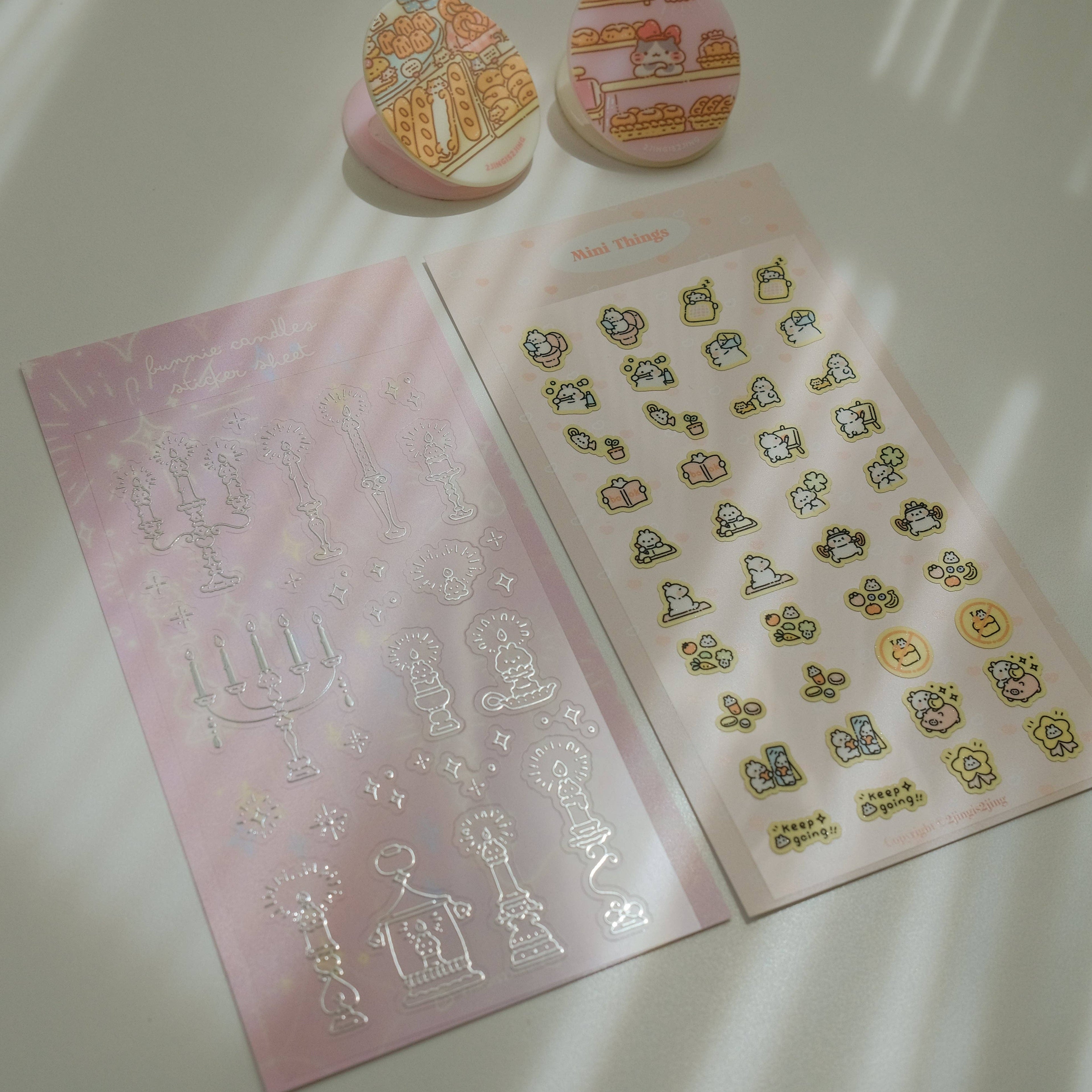 Bunny Mini Things Sticker Sheet