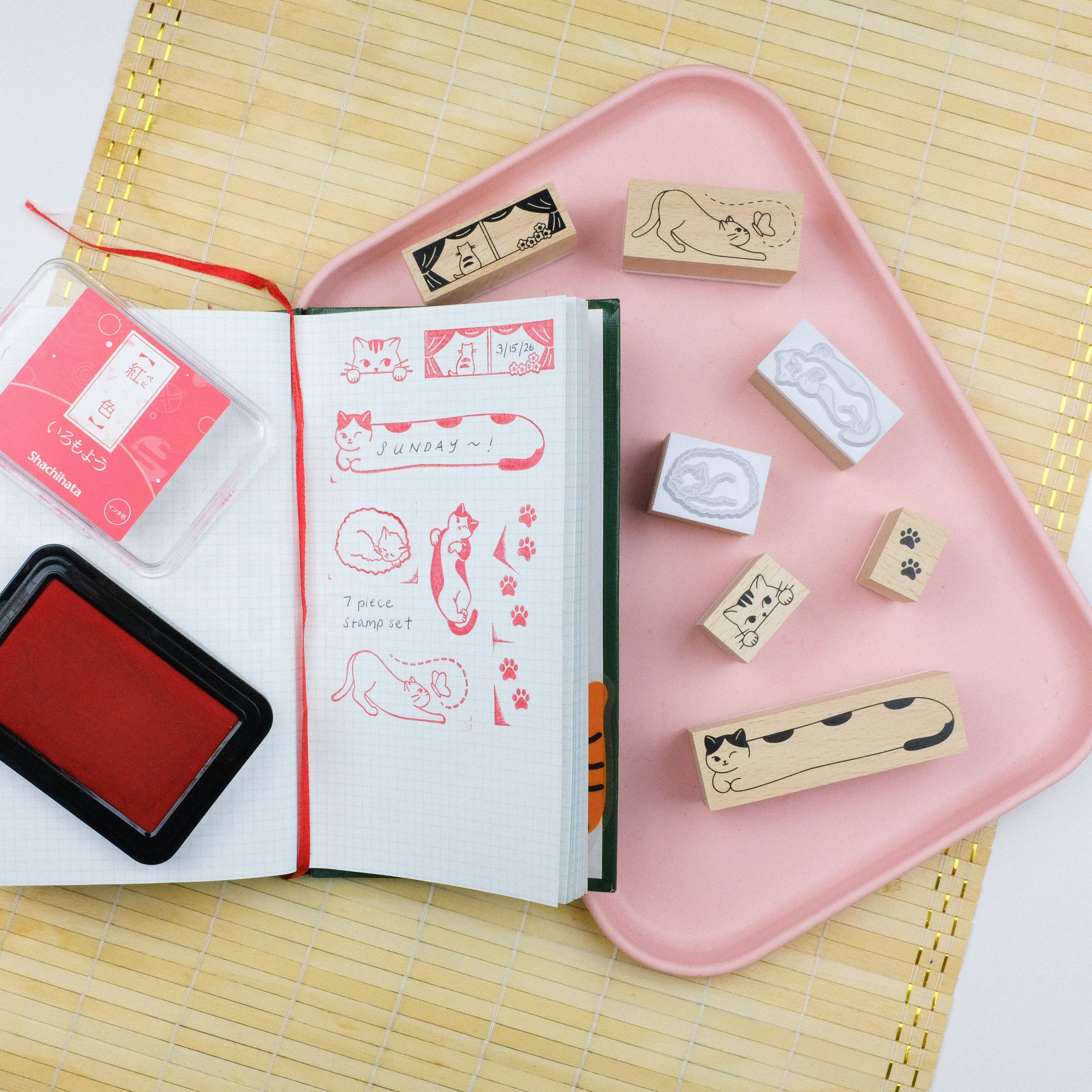 TheBaoBae Cat Stamp Set