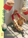 Cat Corduroy Cap