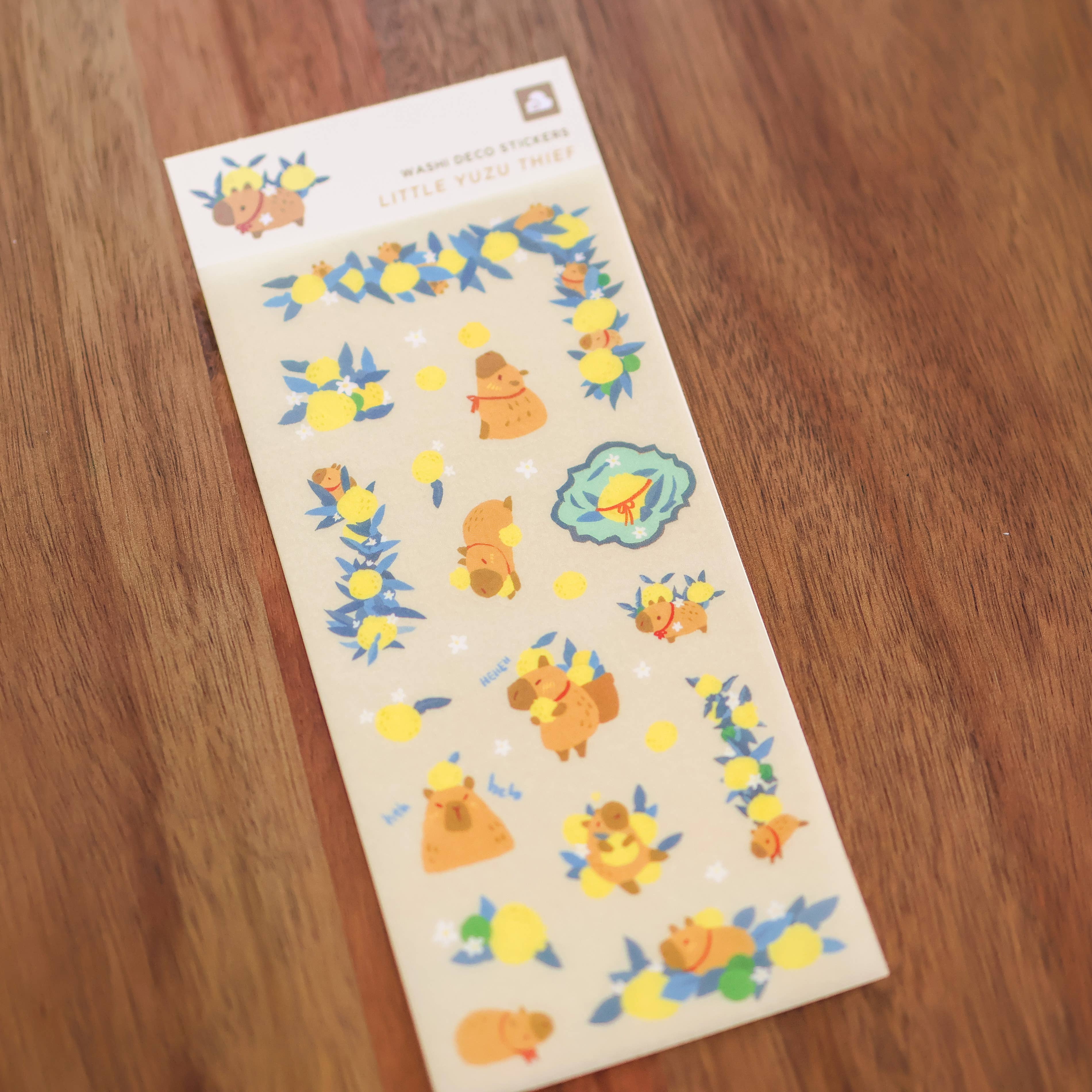 Little Yuzu Thief Sticker Sheet
