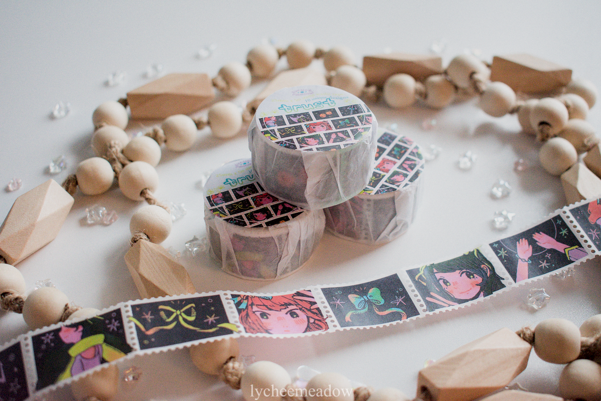 Lycheemeadow - Stamp Washi Tape