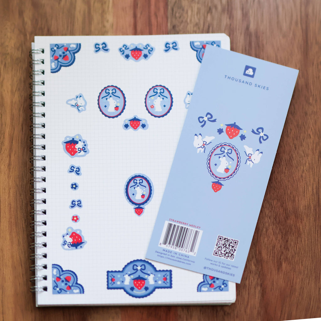 Strawberry Medley Sticker Sheet