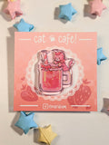 Cat Cafe Glitter Acrylic Pen