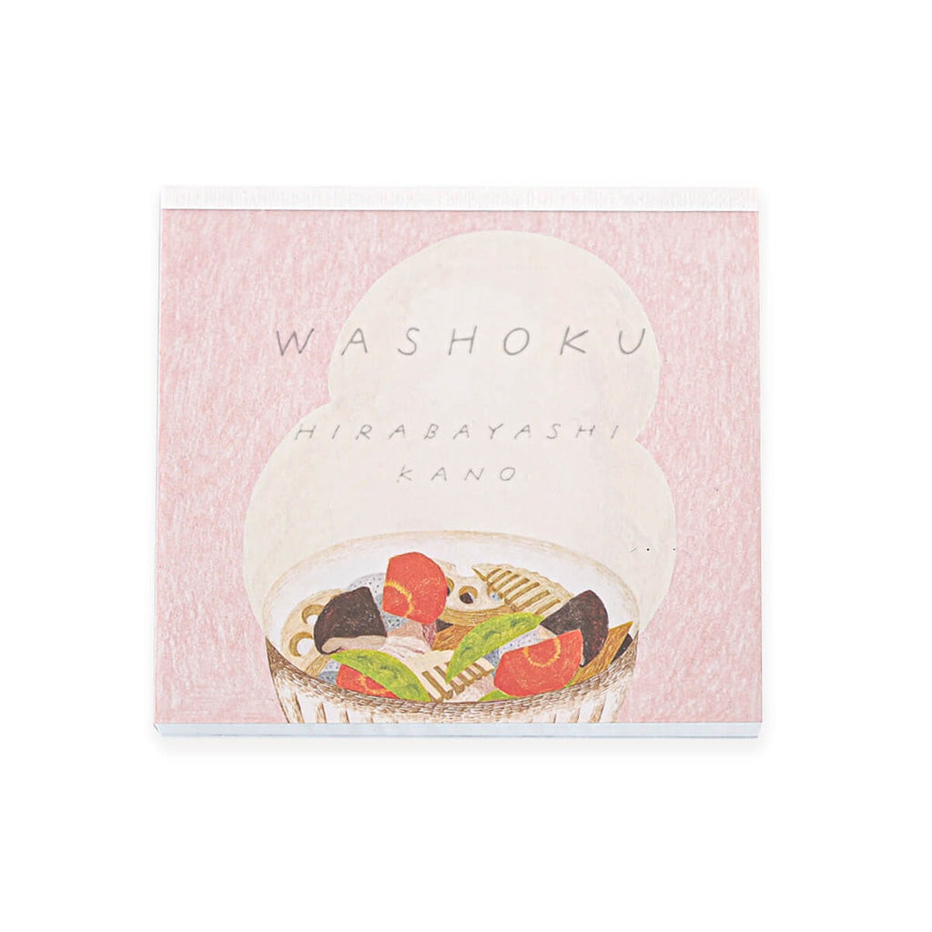 Cozyca x Hirabayashi Kano Memo Pad - Washoku