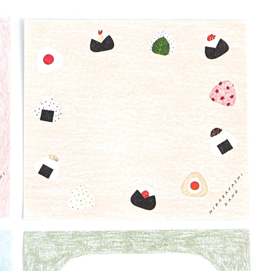 Cozyca x Hirabayashi Kano Memo Pad - Washoku