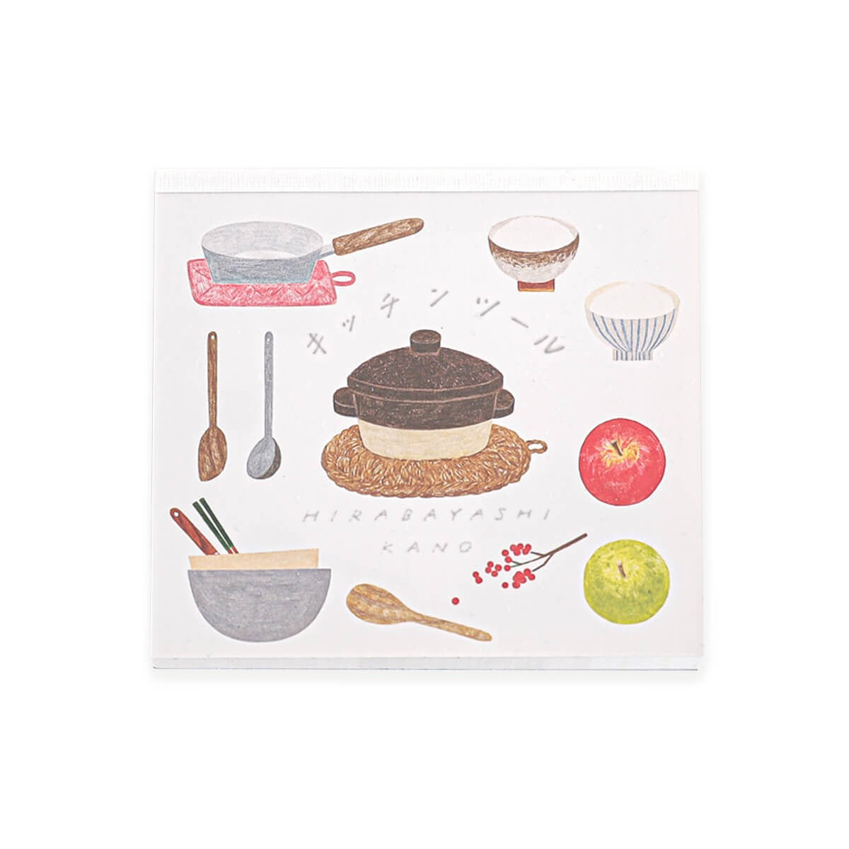 Cozyca x Hirabayashi Kano Memo Pad - Kitchen Tool