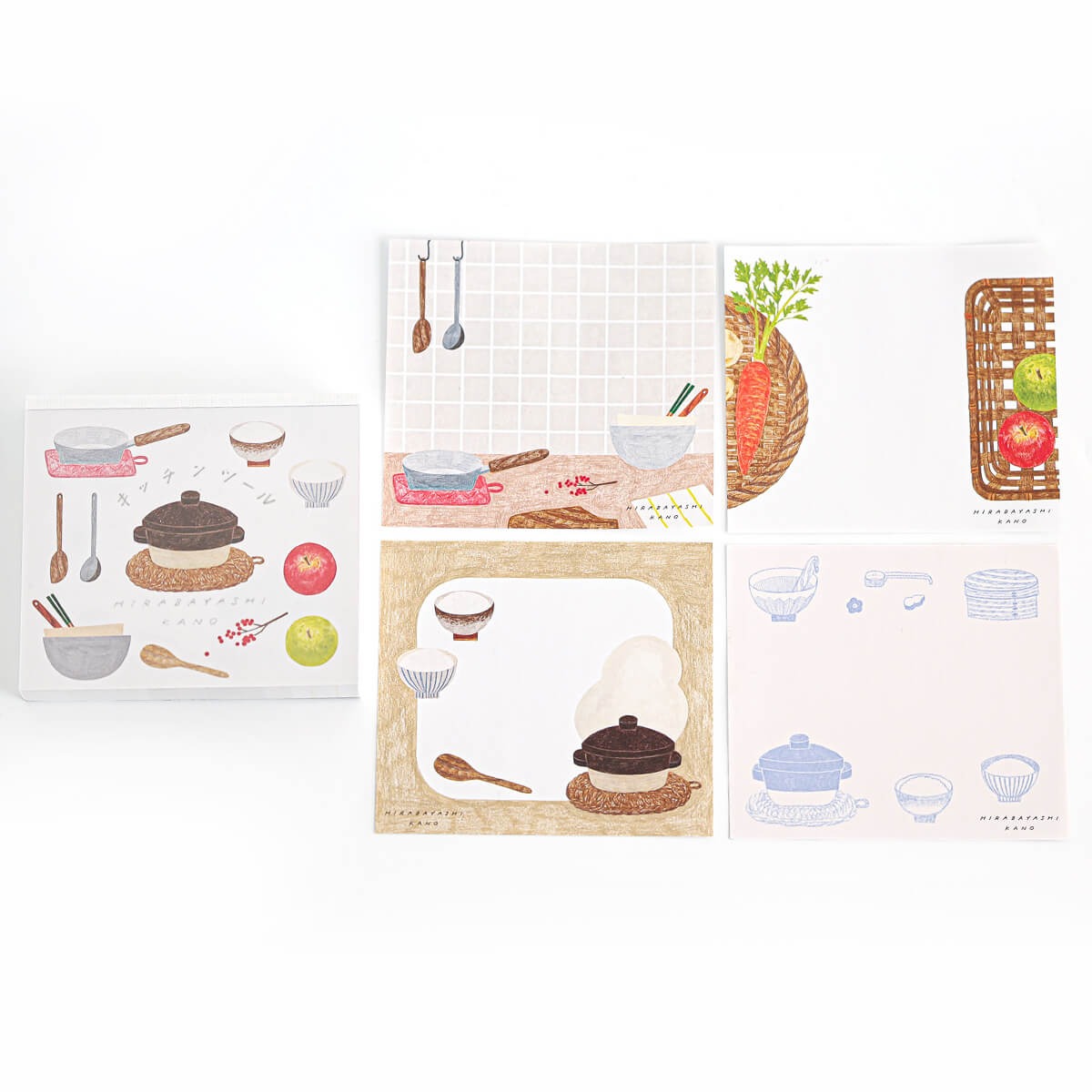Cozyca x Hirabayashi Kano Memo Pad - Kitchen Tool