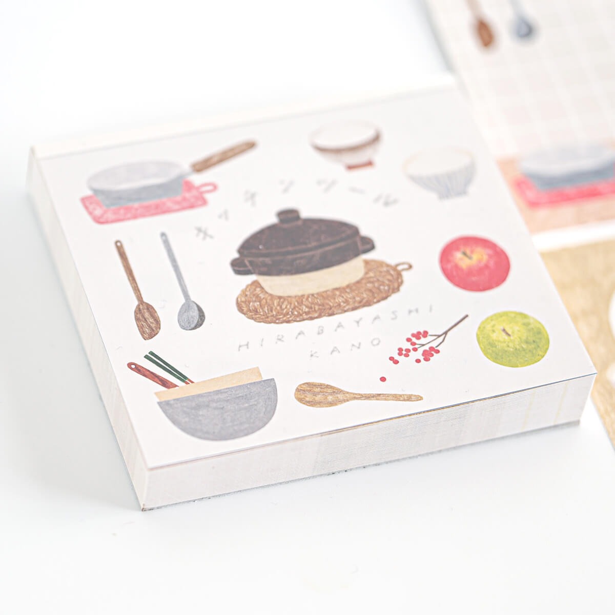 Cozyca x Hirabayashi Kano Memo Pad - Kitchen Tool