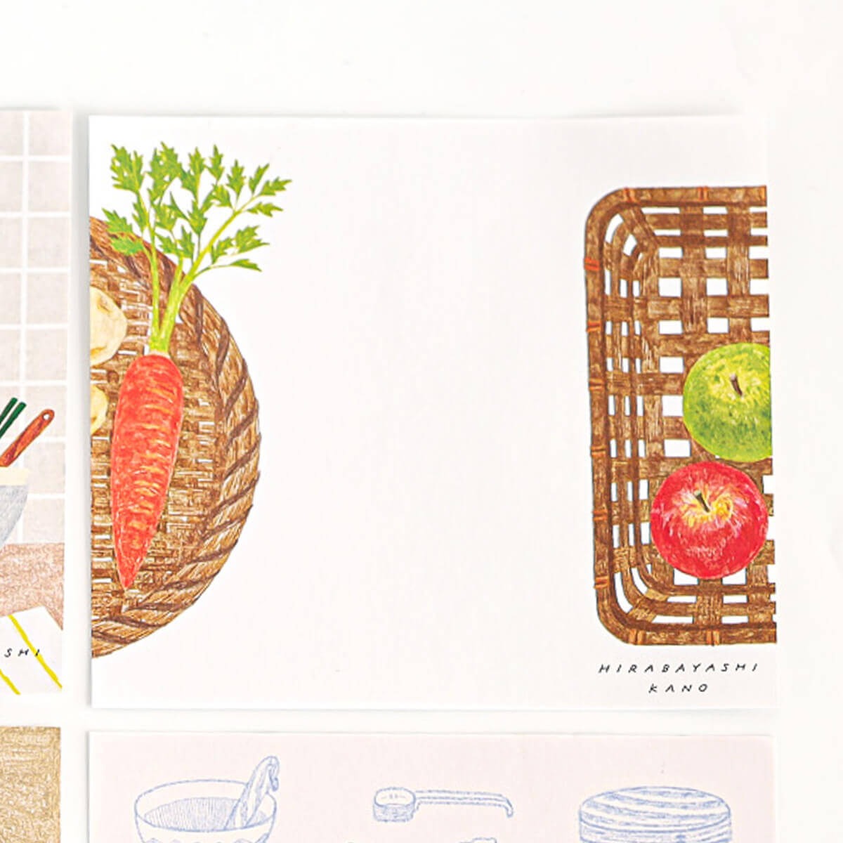 Cozyca x Hirabayashi Kano Memo Pad - Kitchen Tool