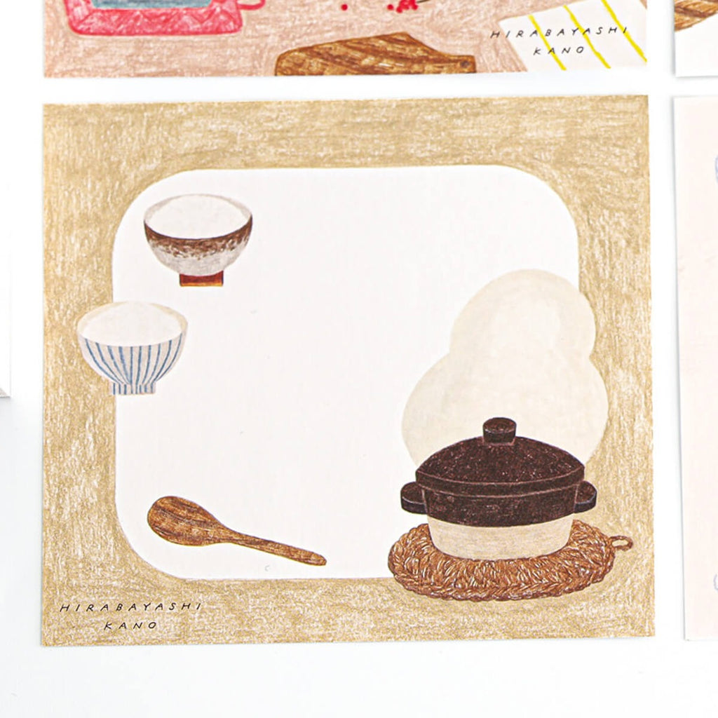 Cozyca x Hirabayashi Kano Memo Pad - Kitchen Tool
