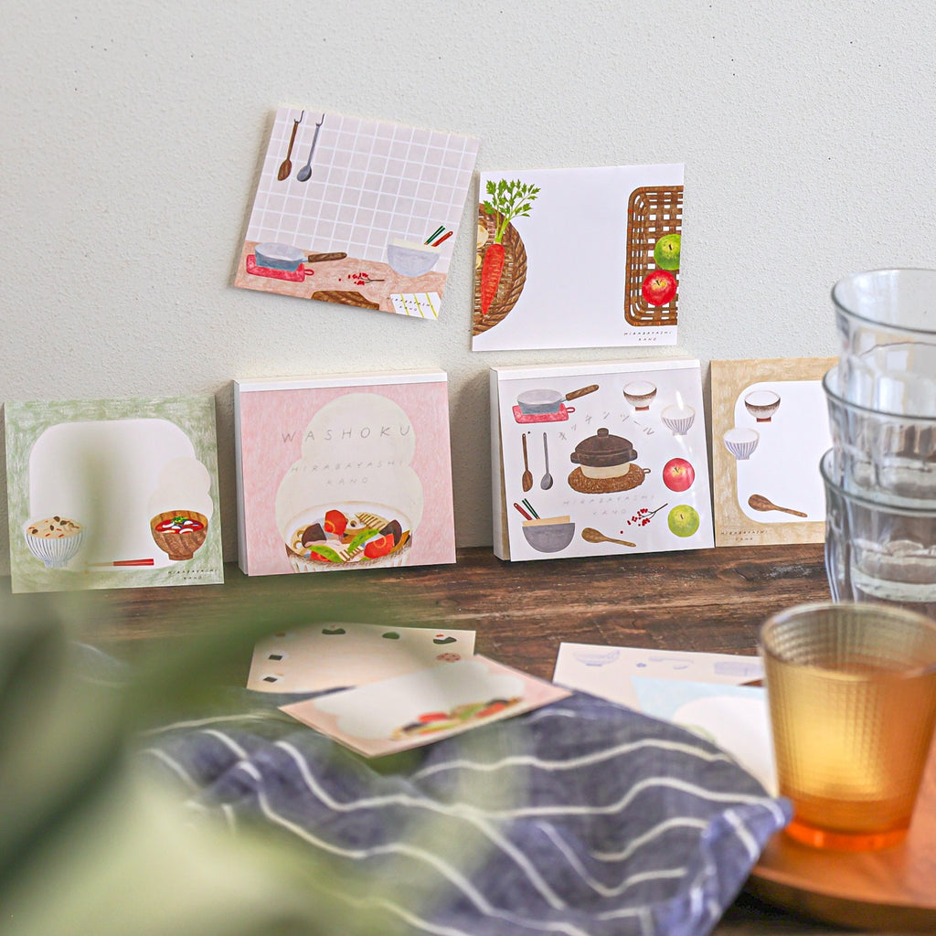 Cozyca x Hirabayashi Kano Memo Pad - Kitchen Tool
