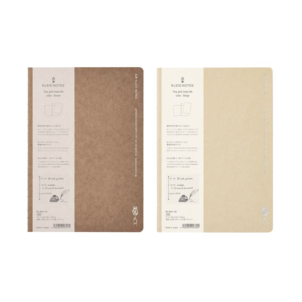 Kleid Tiny Grid Notes B6