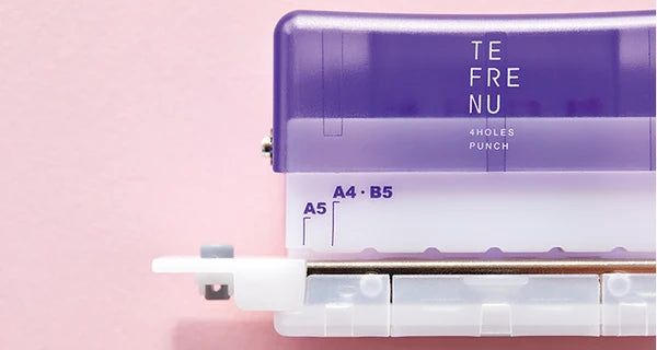 King Jim TEFRENU 4 Hole Puncher